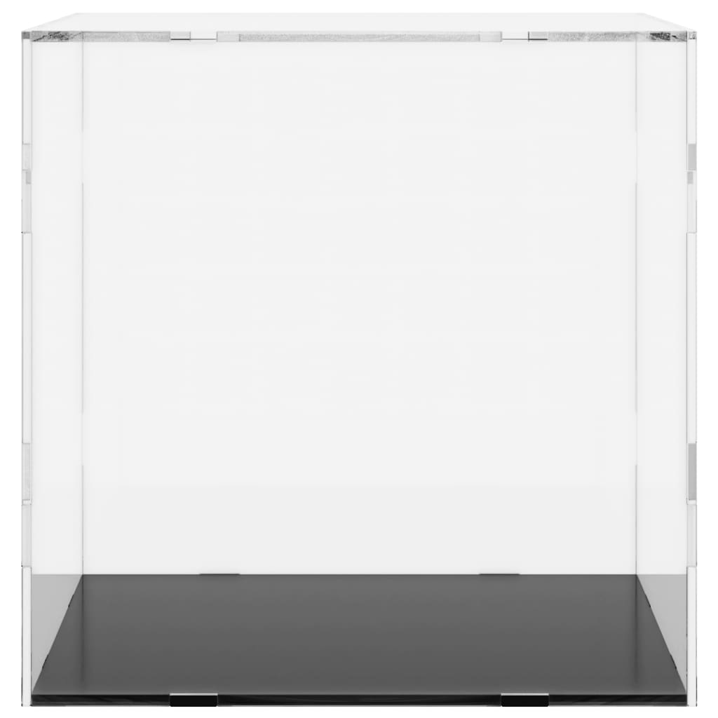 Caixa expositora transparente 30x30x30 cm acrílico