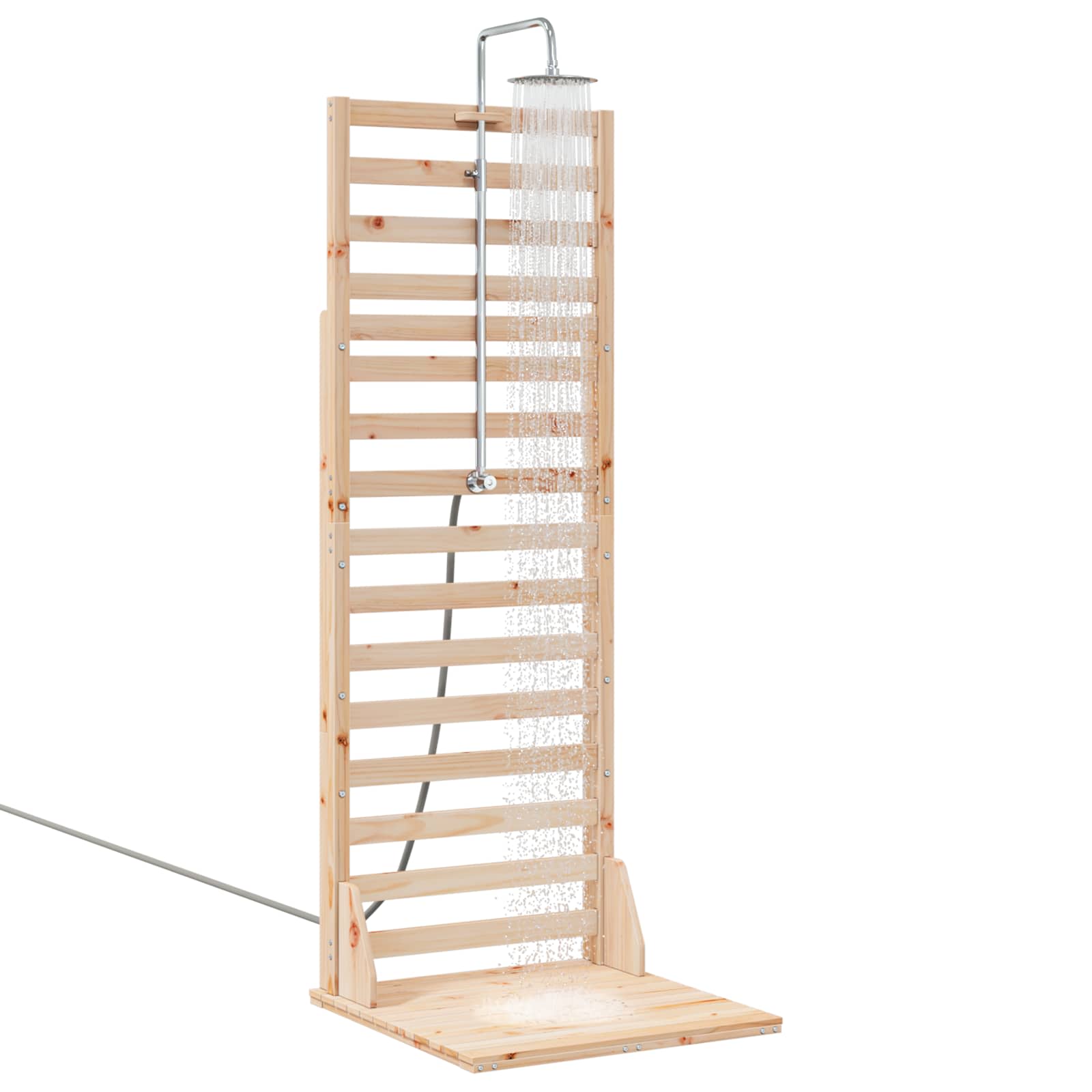 Chuveiro externo 225 cm natural