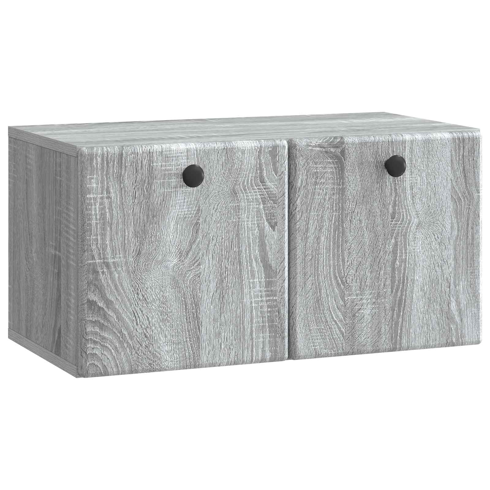 Gabinete de TV de parede 59,5 x 31 x 30 cm sonoma cinzento