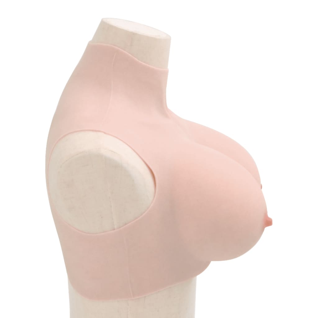 Peitoral de silicone caucasiano copa h