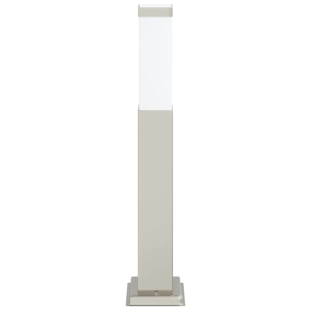 Luminária de poste 50 cm em aço inoxidável IP44