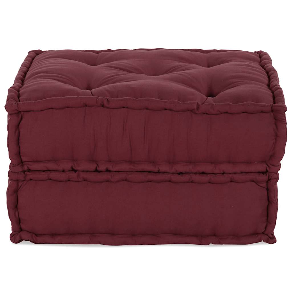 Unidade de sofá modular 70x70x36 cm tecido castanho