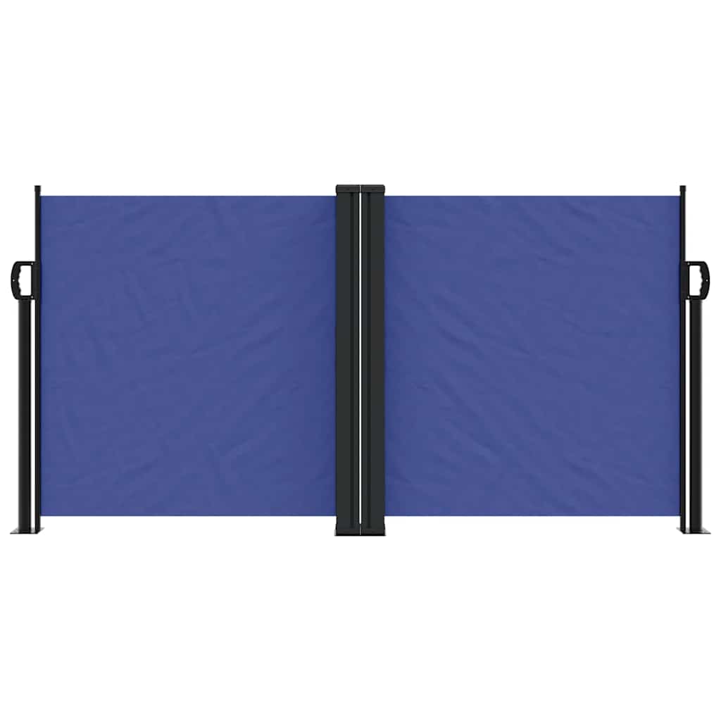 Toldo lateral retrátil 120x1000 cm azul