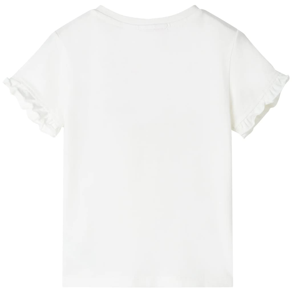 T-shirt infantil cor cru 140