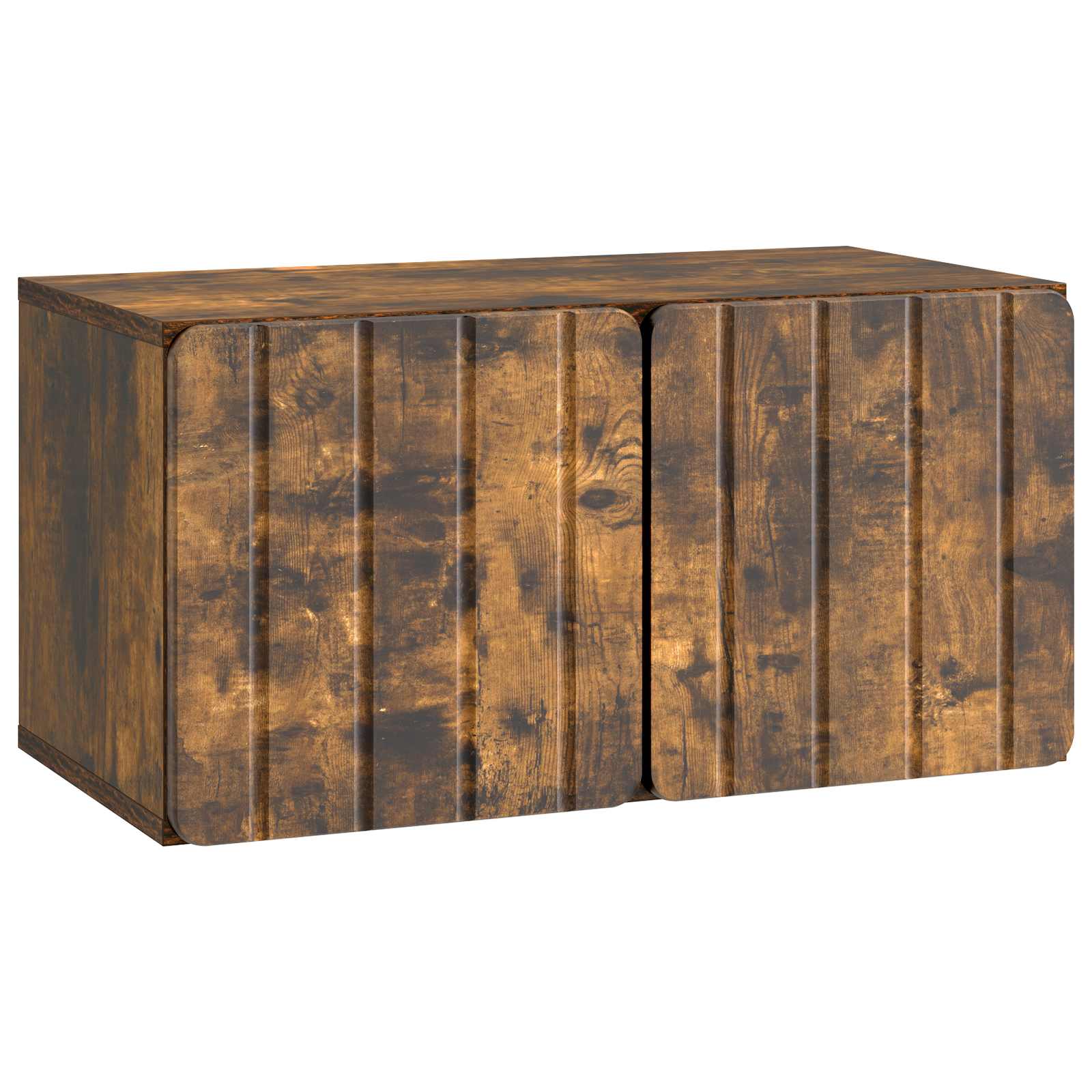 Gabinete de TV de parede 59,5 x 31 x 30 cm carvalho fumado