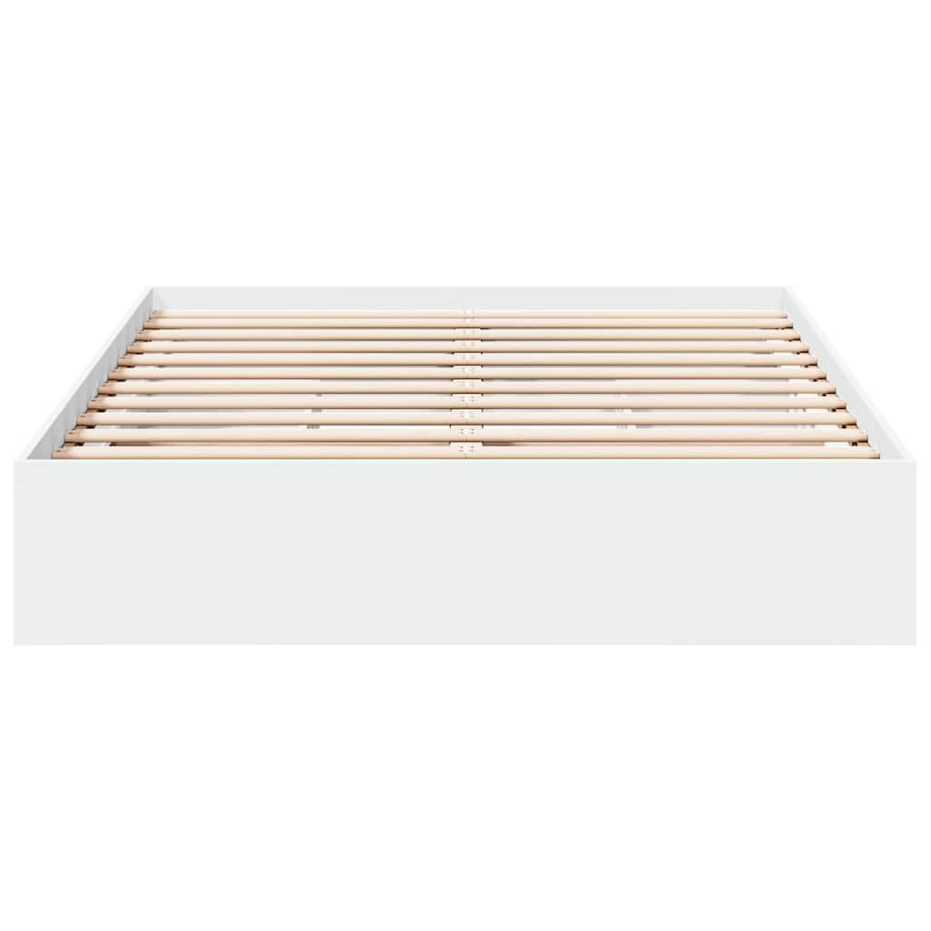 Estrutura de cama c/ gavetas 120x200cm derivados madeira branco