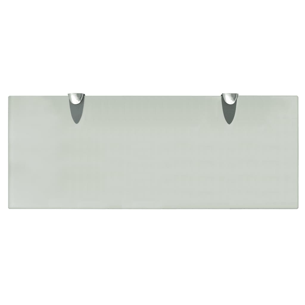 Prateleiras flutuantes 2 pcs vidro 50x20 cm 8 mm