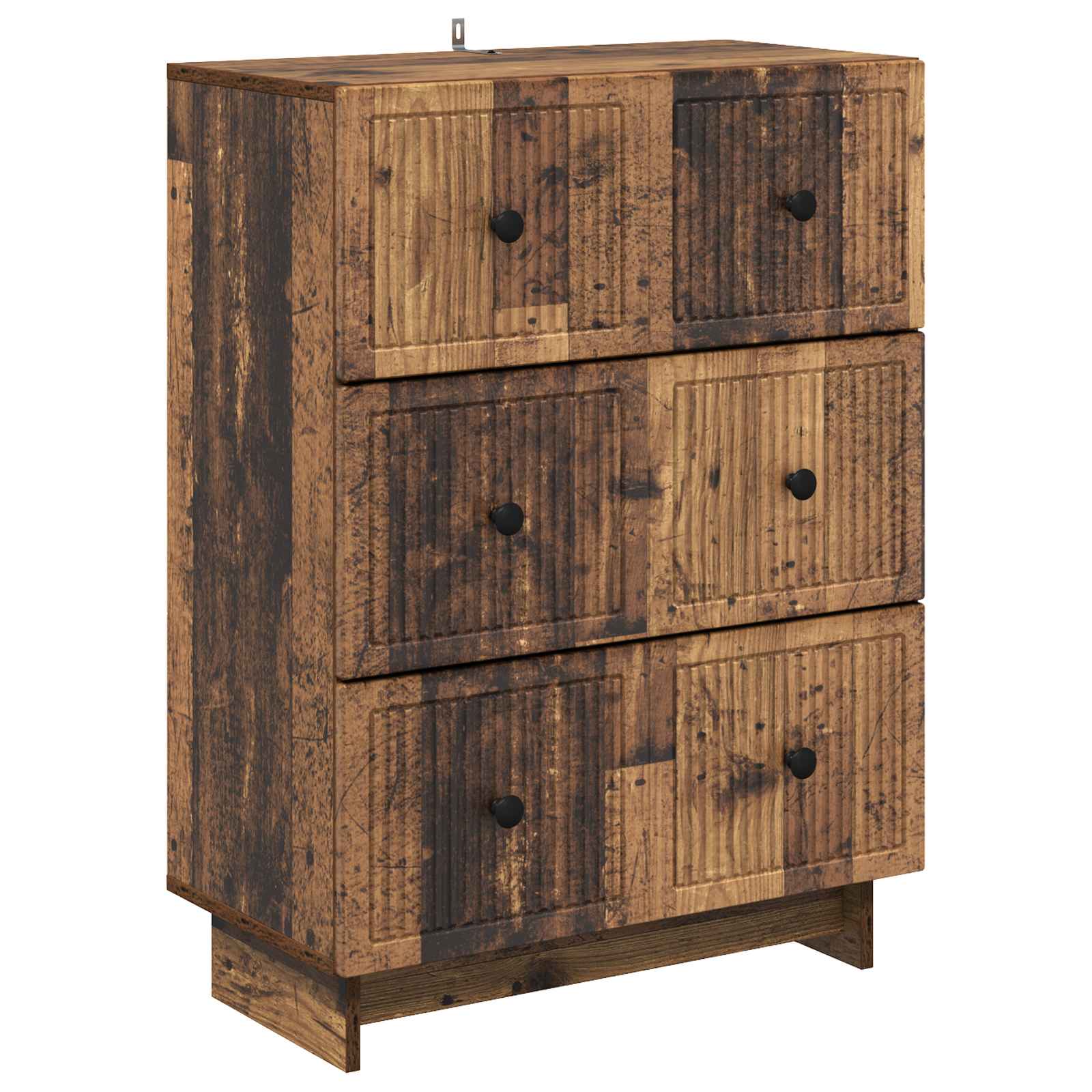 Gabinete de gavetas madeira antiga 66 x 34,5 x 90 cm