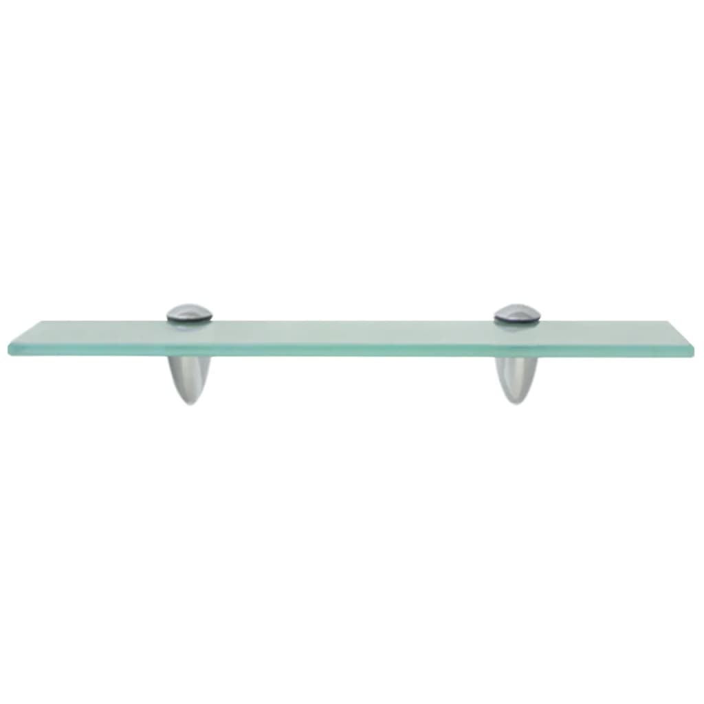 Prateleira flutuante vidro 40x20 cm 8 mm