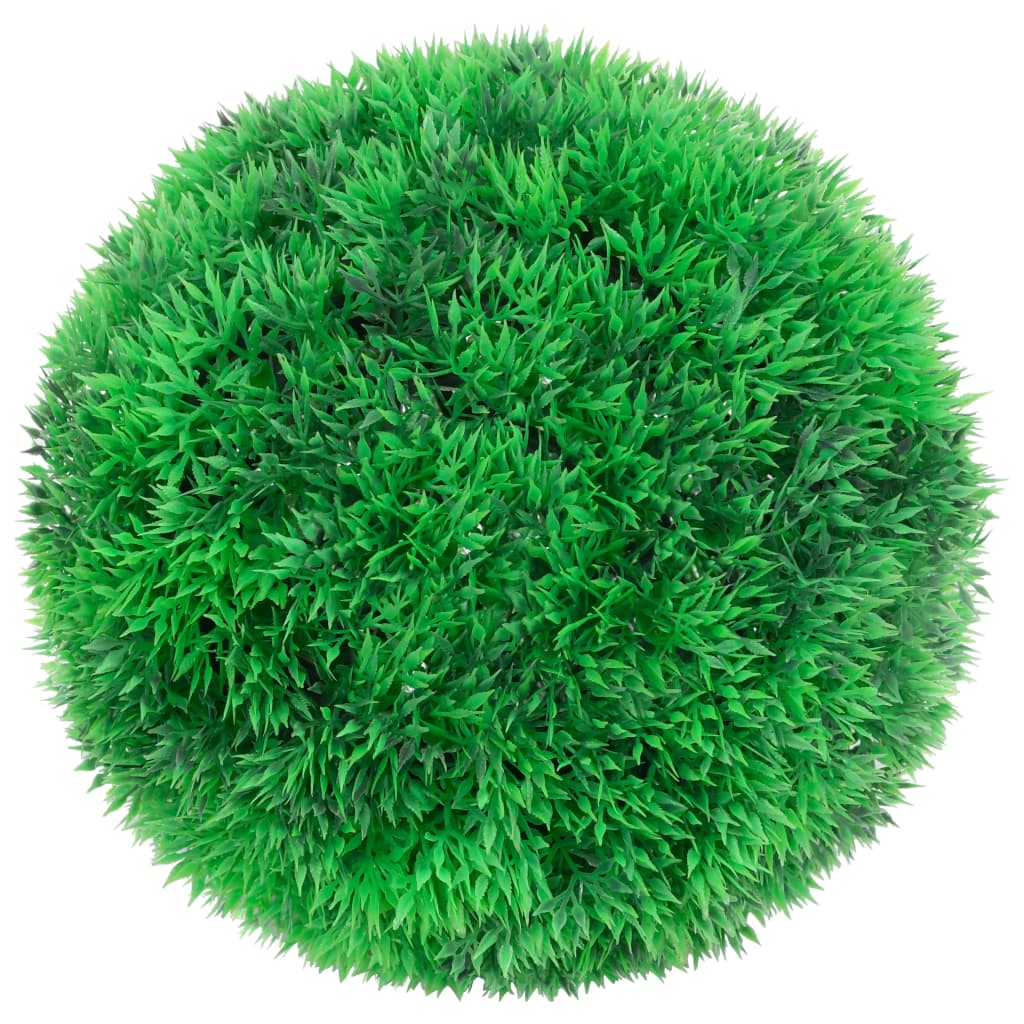 Bolas de buxos artificiais 2 pcs 22 cm
