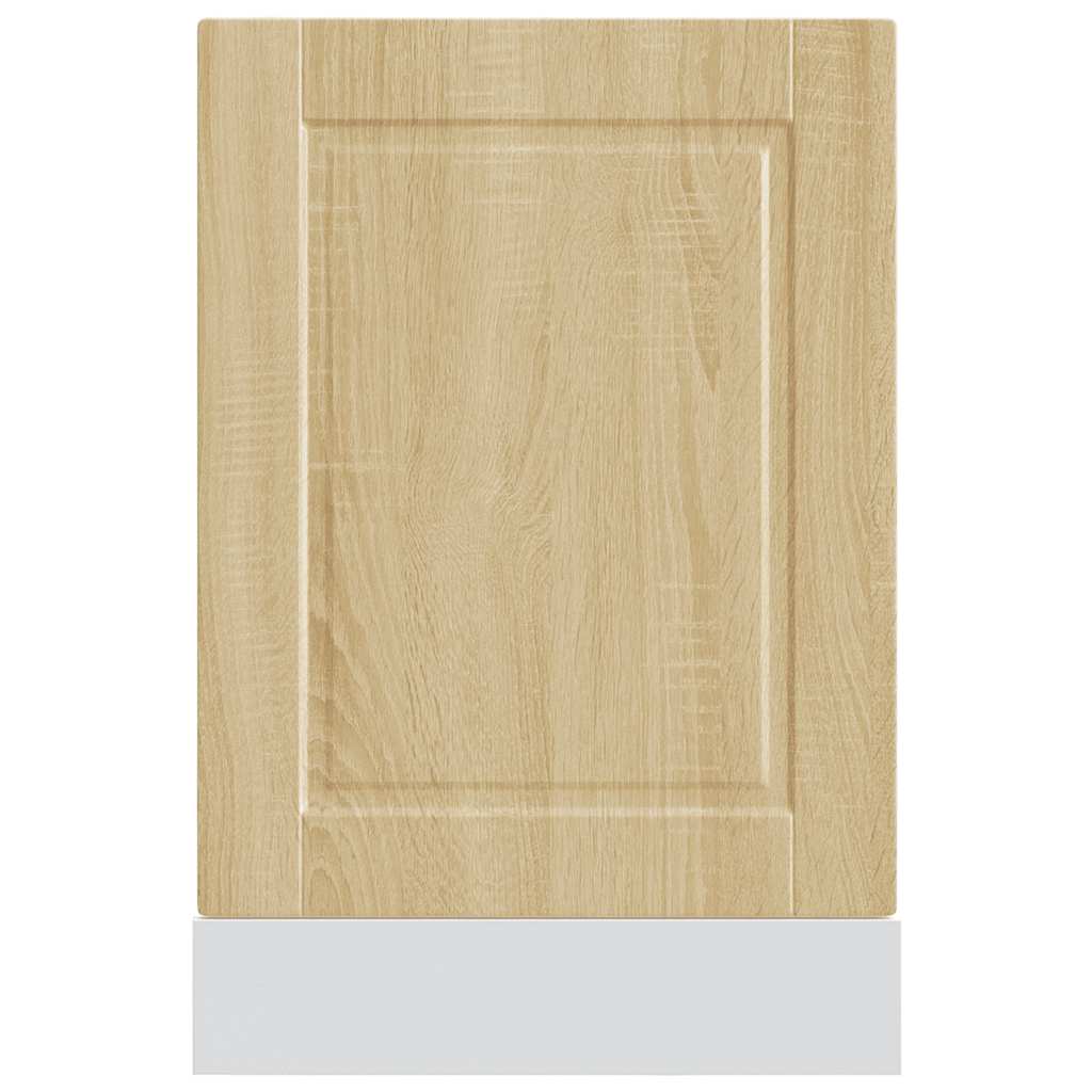 Painel máquina lavar louça porto carvalho sonoma 45x1,5x57 cm