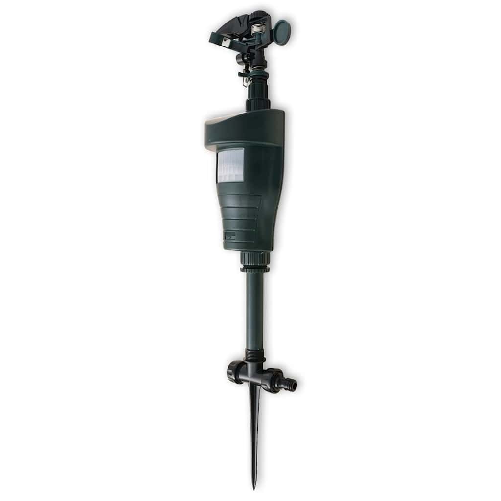 Spray a jato repelente de animais com sensor pir verde-escuro