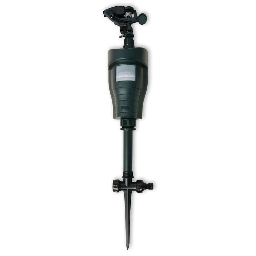 Spray a jato repelente de animais com sensor pir verde-escuro