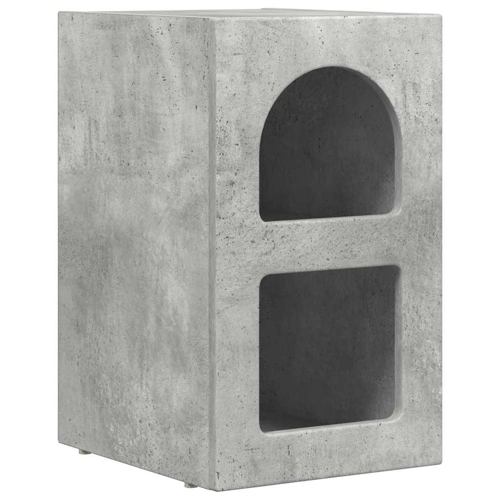 Mesa-de-cabeceira elst cinzento 29,5 x 33,5 x 50 cm