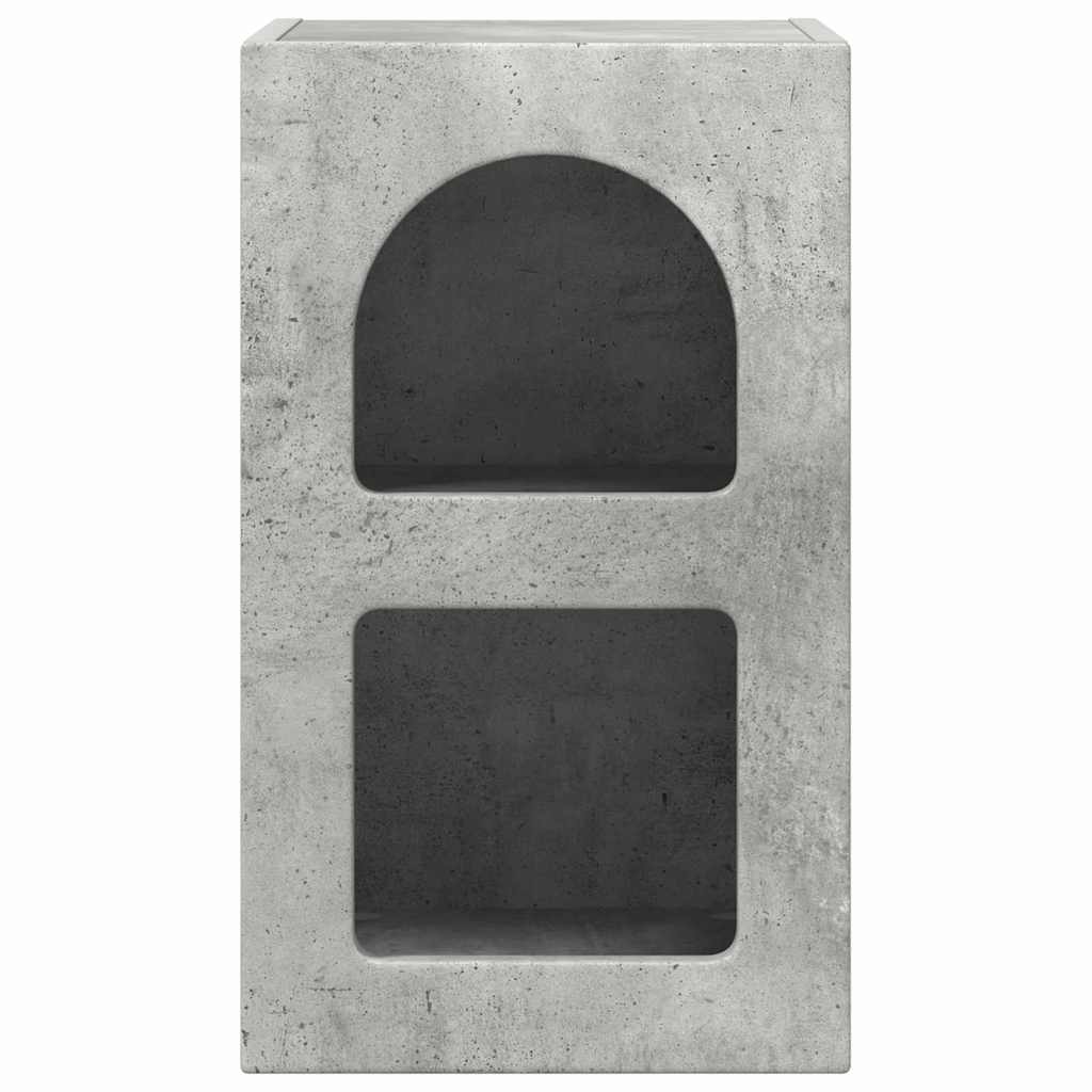 Mesa-de-cabeceira elst cinzento 29,5 x 33,5 x 50 cm