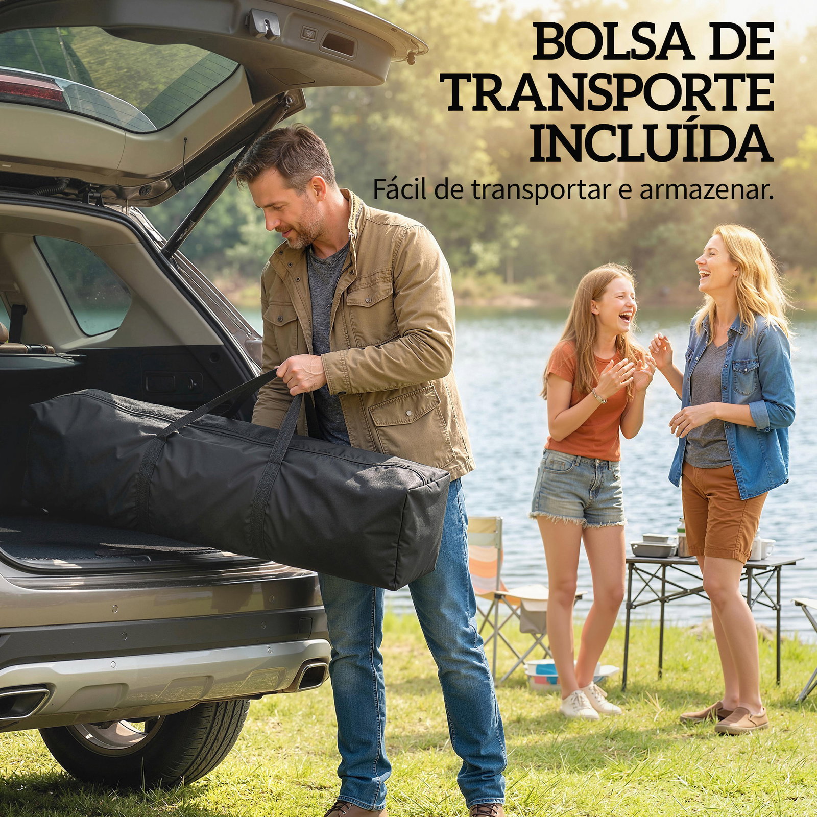 Tenda dobrável 2,4x2,4 m pop-up upf50+ bloqueio central altura ajustável bolsa de transporte sacos de areia bege