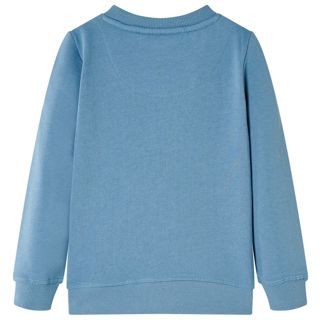Sweatshirt para criança azul-médio 116