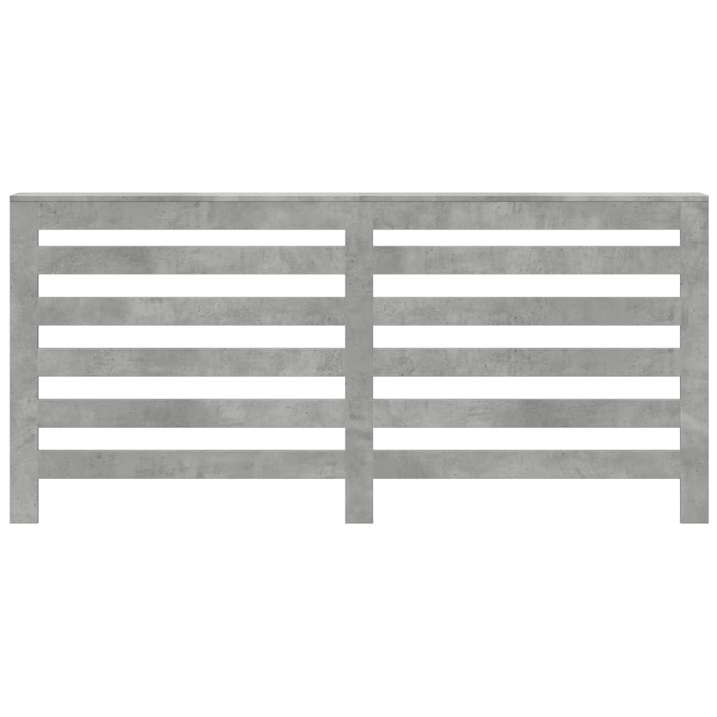 Cobertura de radiador derivados de madeira cinzento cimento