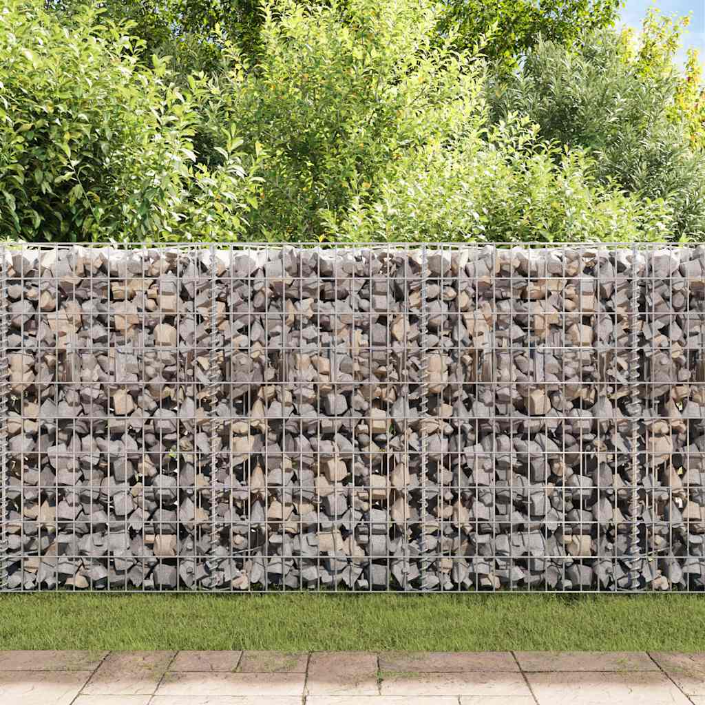 Muro gabião em aço galvanizado 450x30x100 cm