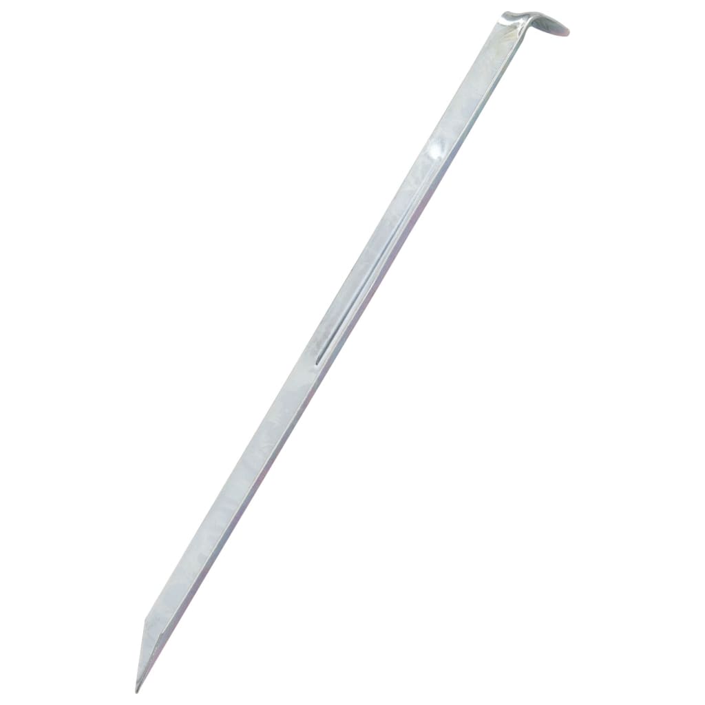 Estacas para tenda 24 pcs 30 cm ø20 mm aço galvanizado