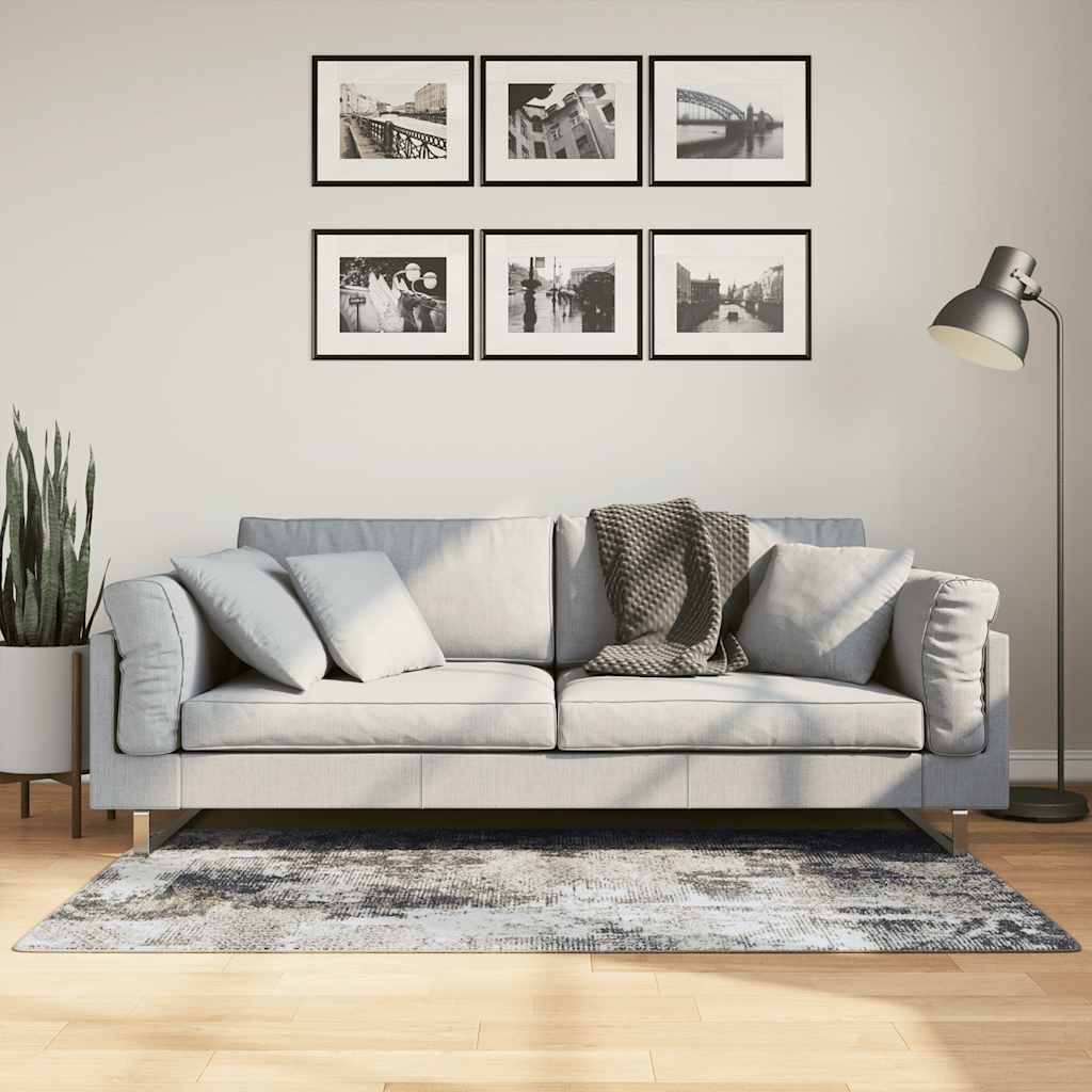 Tapete lavável 80x150 cm multicor