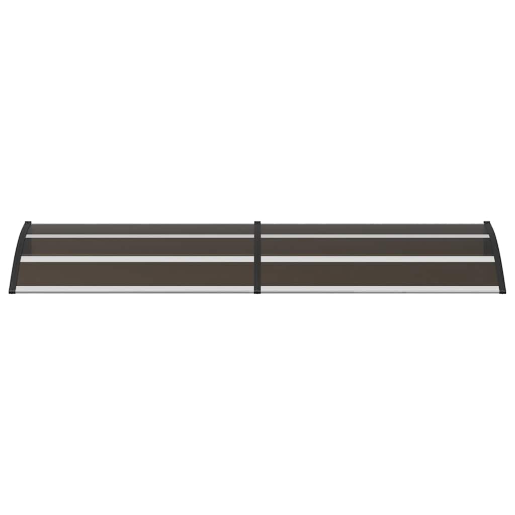 Toldo de porta 240x75 cm PC preto
