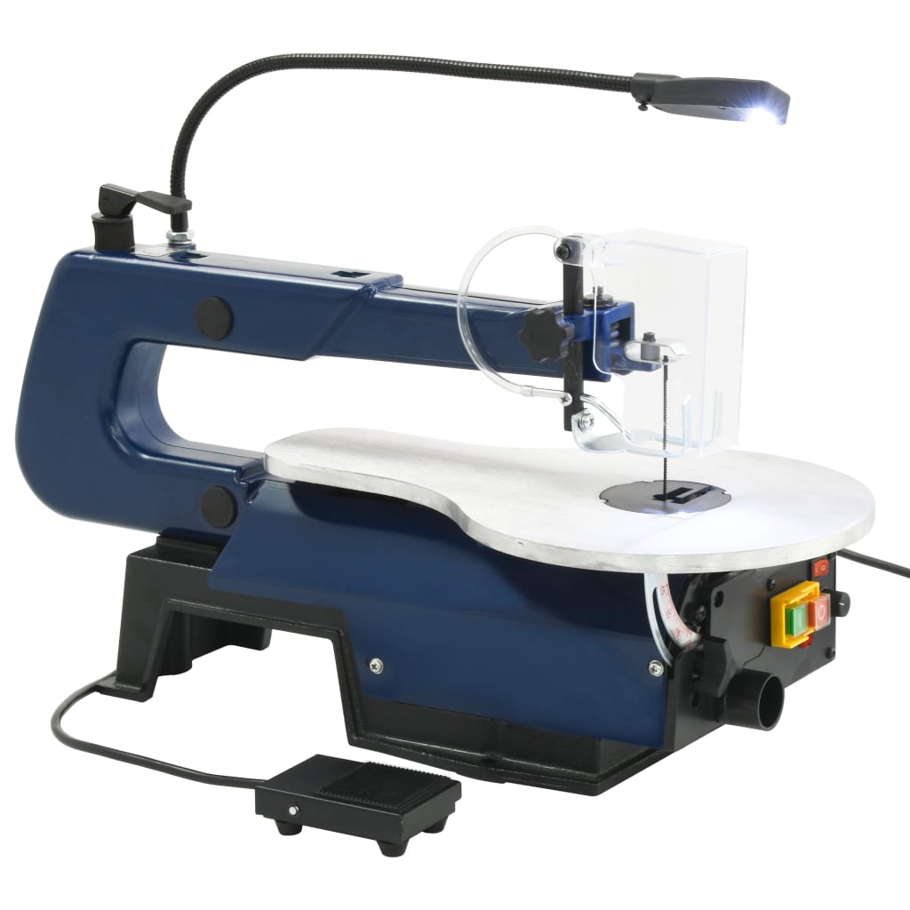 Serra tico tico elétrica com pedal e luz LED 125 w