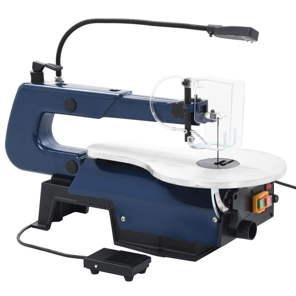 Serra tico tico elétrica com pedal e luz LED 125 w