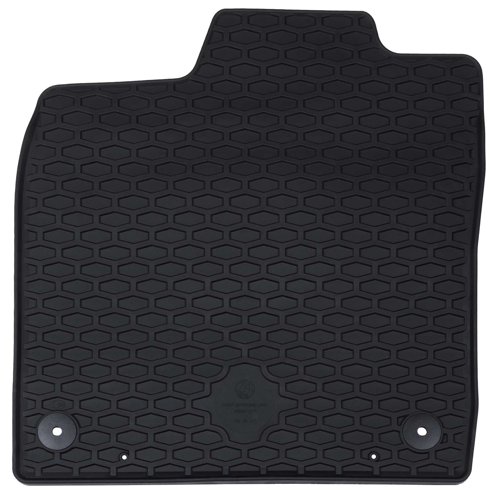 Tapete de carro 4 unid. ajustável para vw id.3 2019- borracha