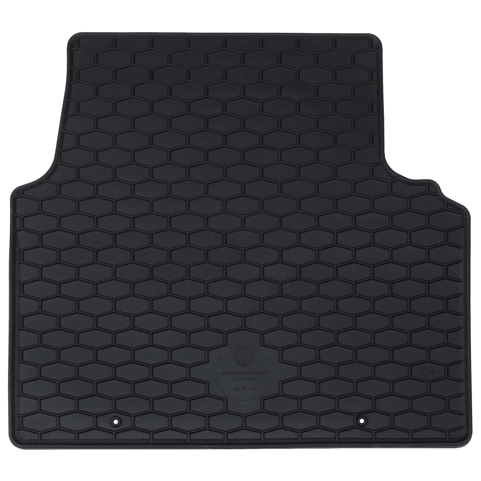 Tapete de carro 4 unid. ajustável para vw id.3 2019- borracha