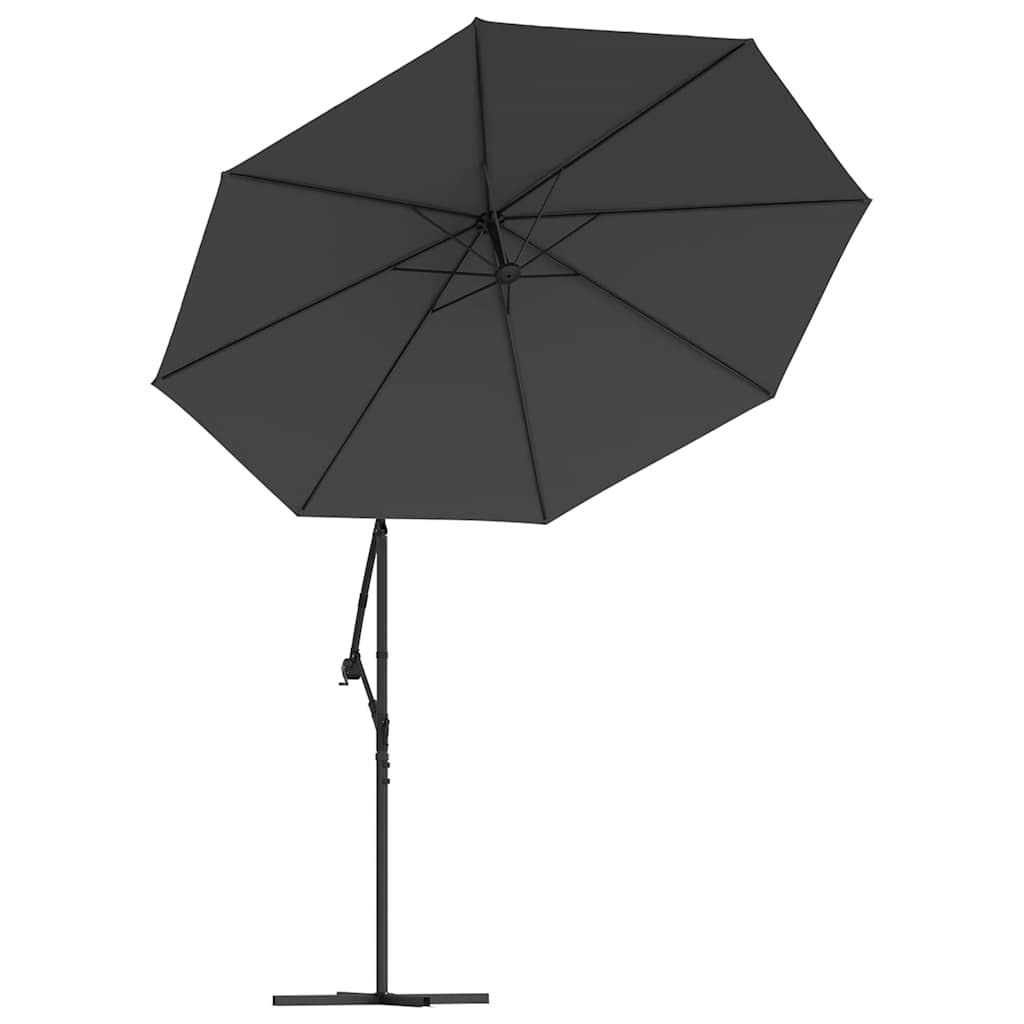 Tecido de substituição p/ guarda-sol cantilever 350cm antracite