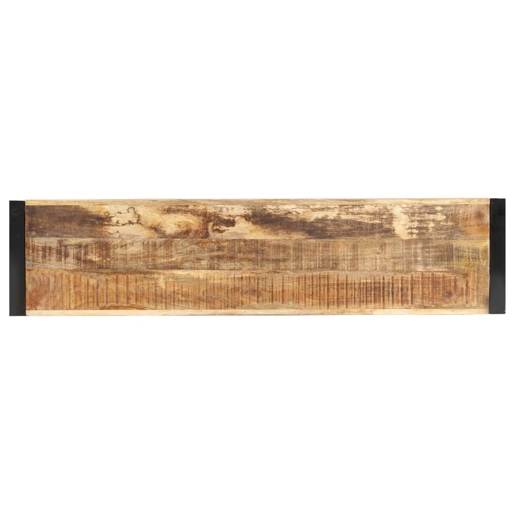 Mesa consola 150x35x76 cm madeira de mangueira maciça