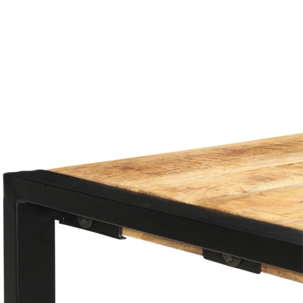 Mesa consola 150x35x76 cm madeira de mangueira maciça