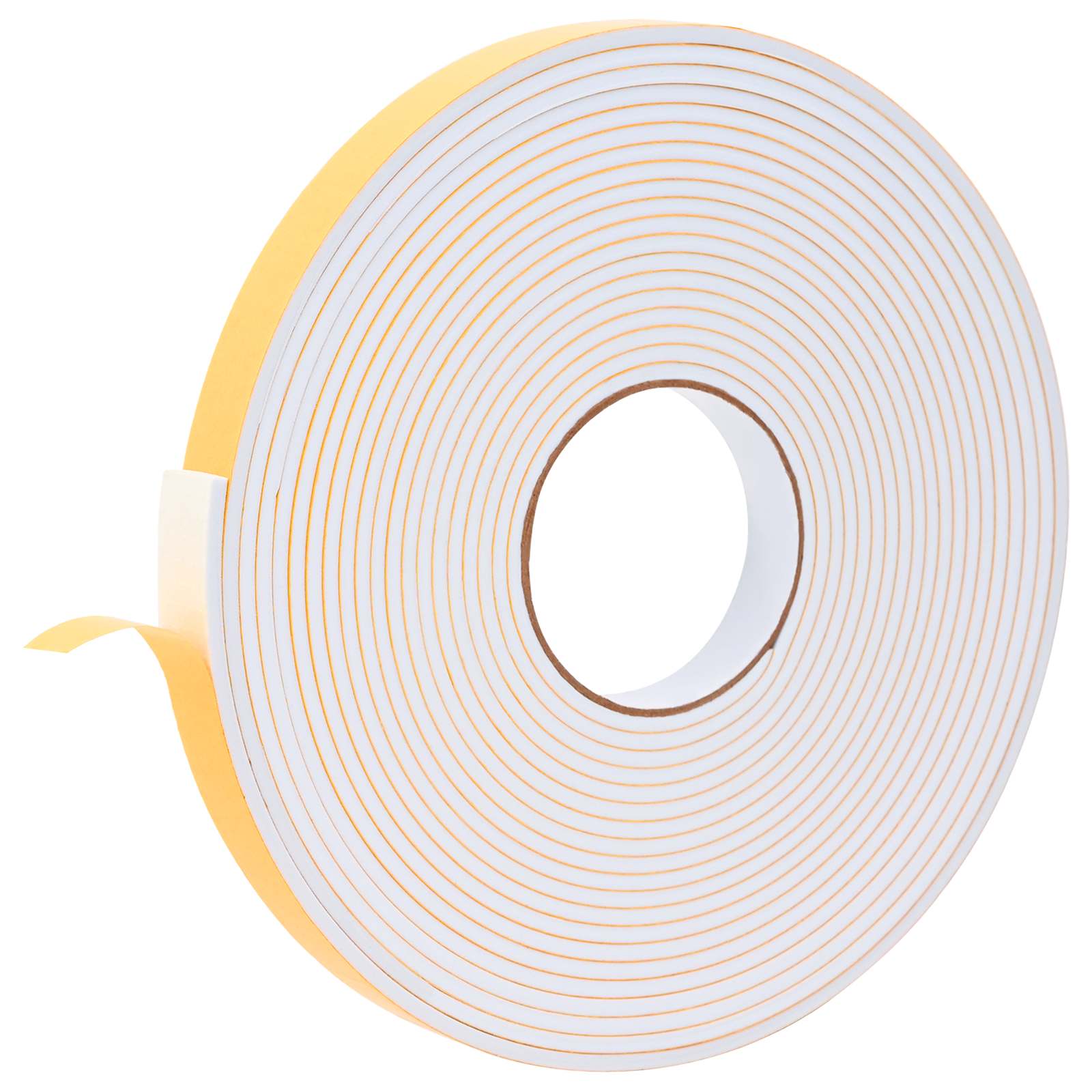Fita de espuma autoadesiva 5 unid. branco 20mm x 10m espuma cr