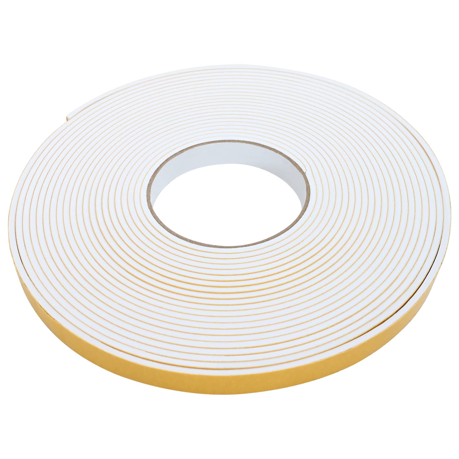 Fita de espuma autoadesiva 5 unid. branco 20mm x 10m espuma cr
