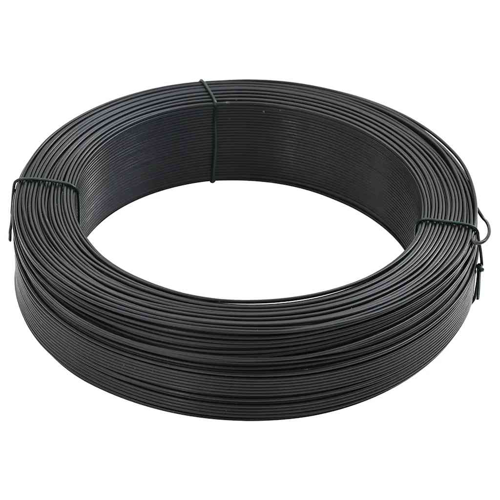 Arame para prender cerca 250 m 0,9/1,4 mm aço antracite