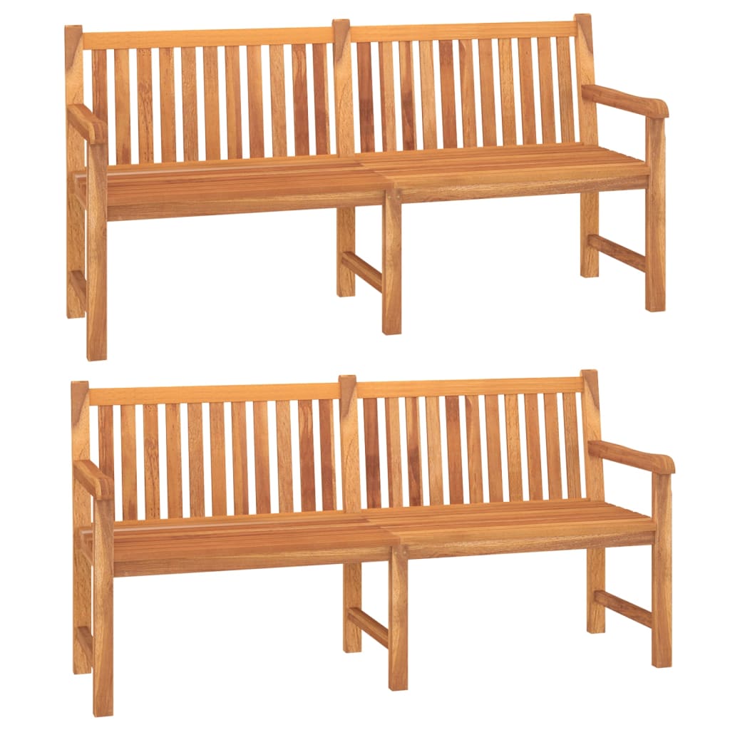 5 Pcs conjunto de jantar p/ jardim madeira de teca maciça