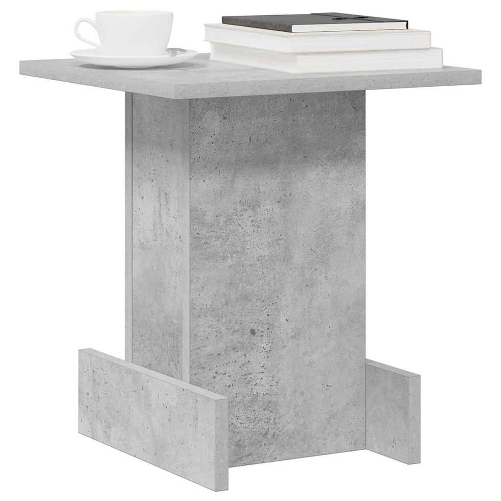 Mesa de apoio cinzento 35,5 x 35 x 40 cm derivados de madeira