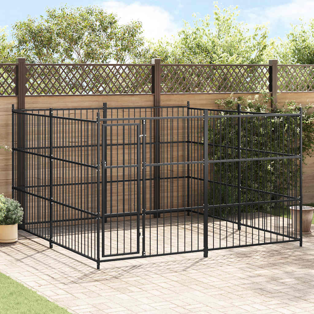 Canil de exterior 300x300x185 cm