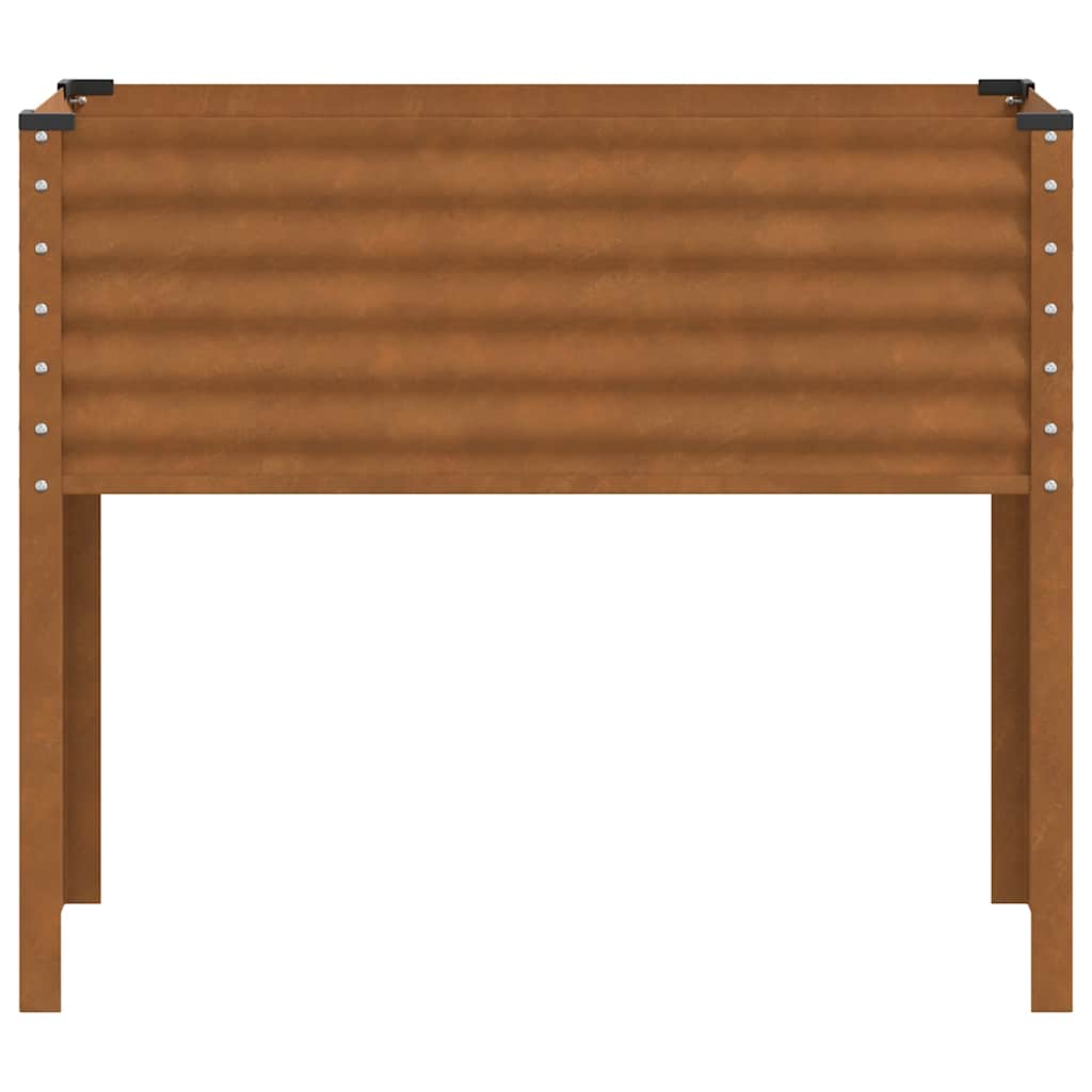 Vaso de jardim 100x45x90 cm aço resistente às intempéries