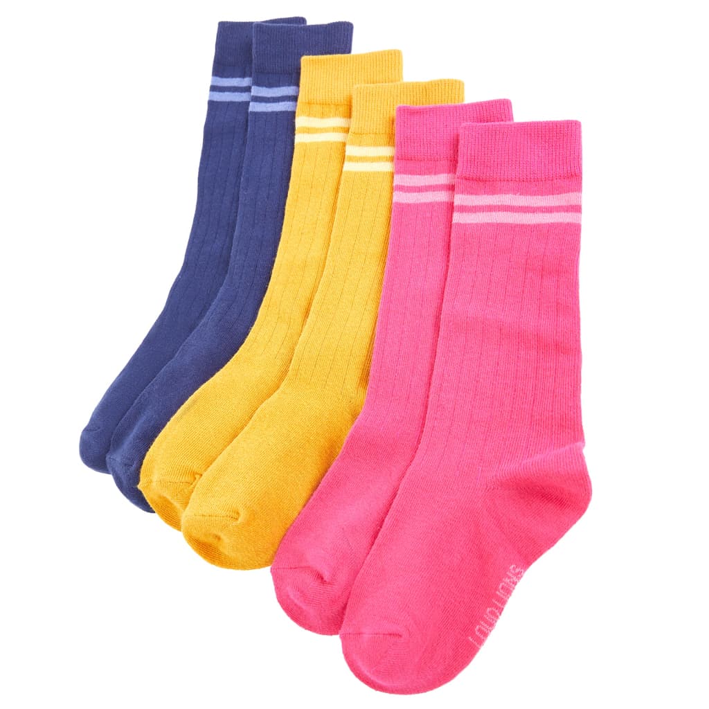 Meias para criança 5 pares ue 30-34
