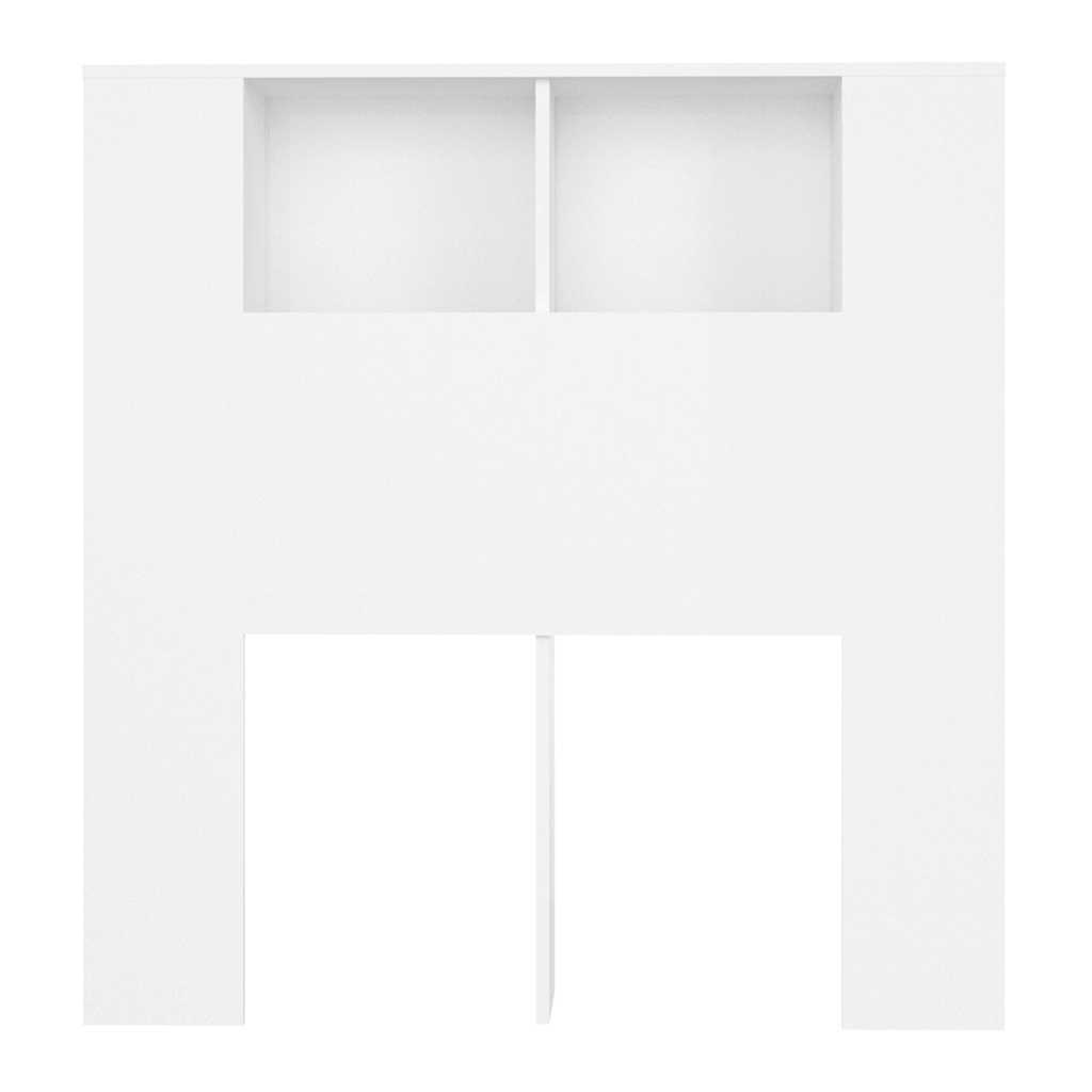 Cabeceira de cama branca 100x18,5x102,5 cm