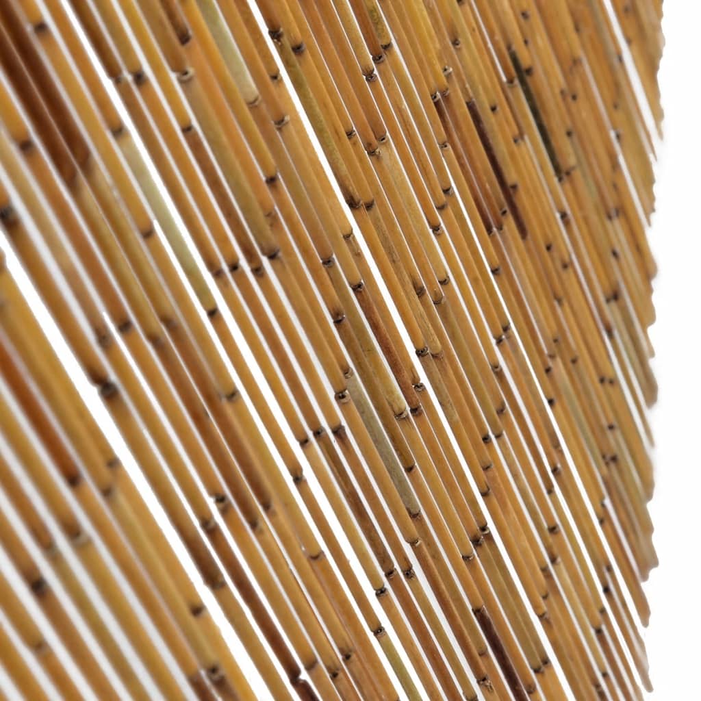Cortina de porta anti-insetos em bambu 90x220 cm