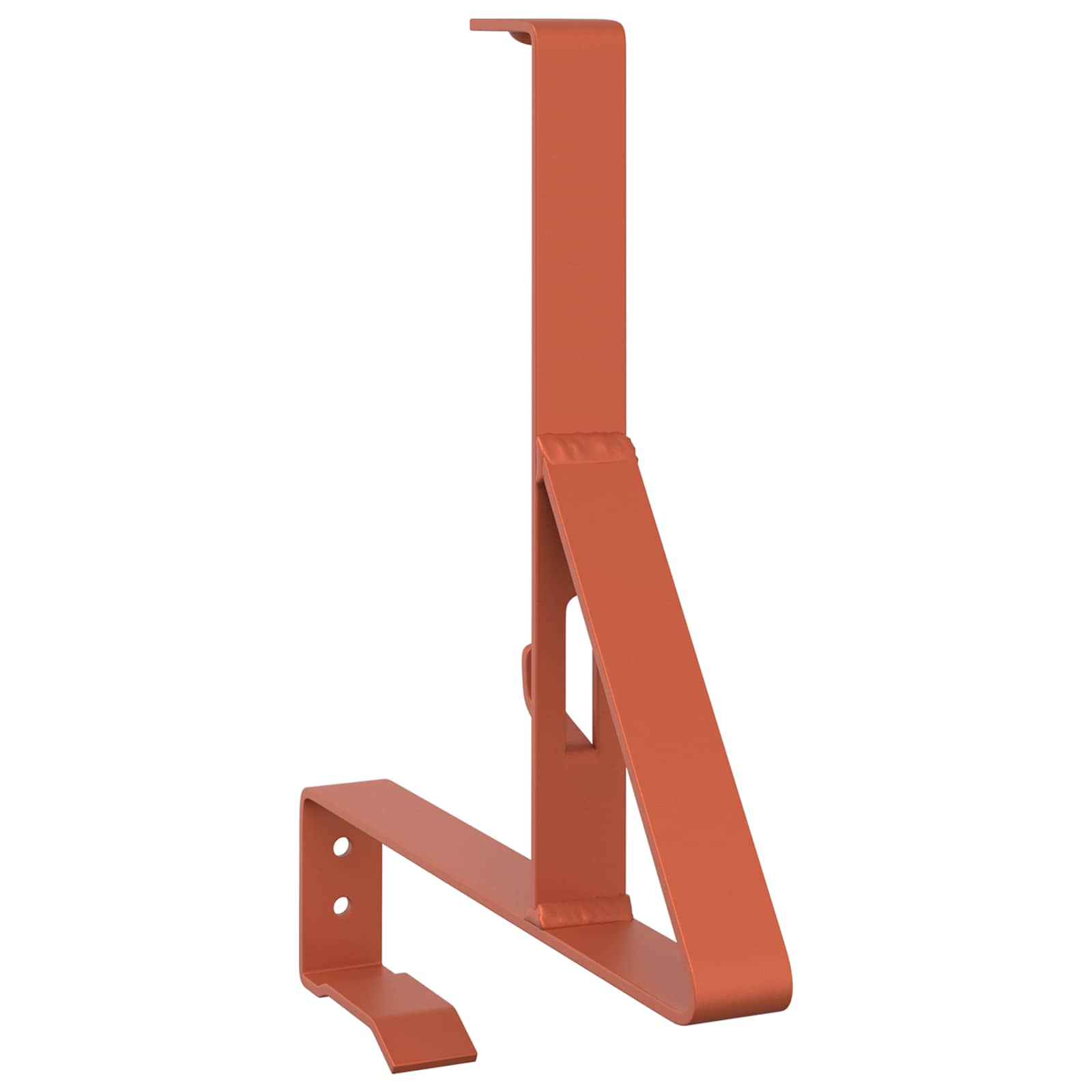 Suporte para proteção de neve 2 unid. vermelho aço