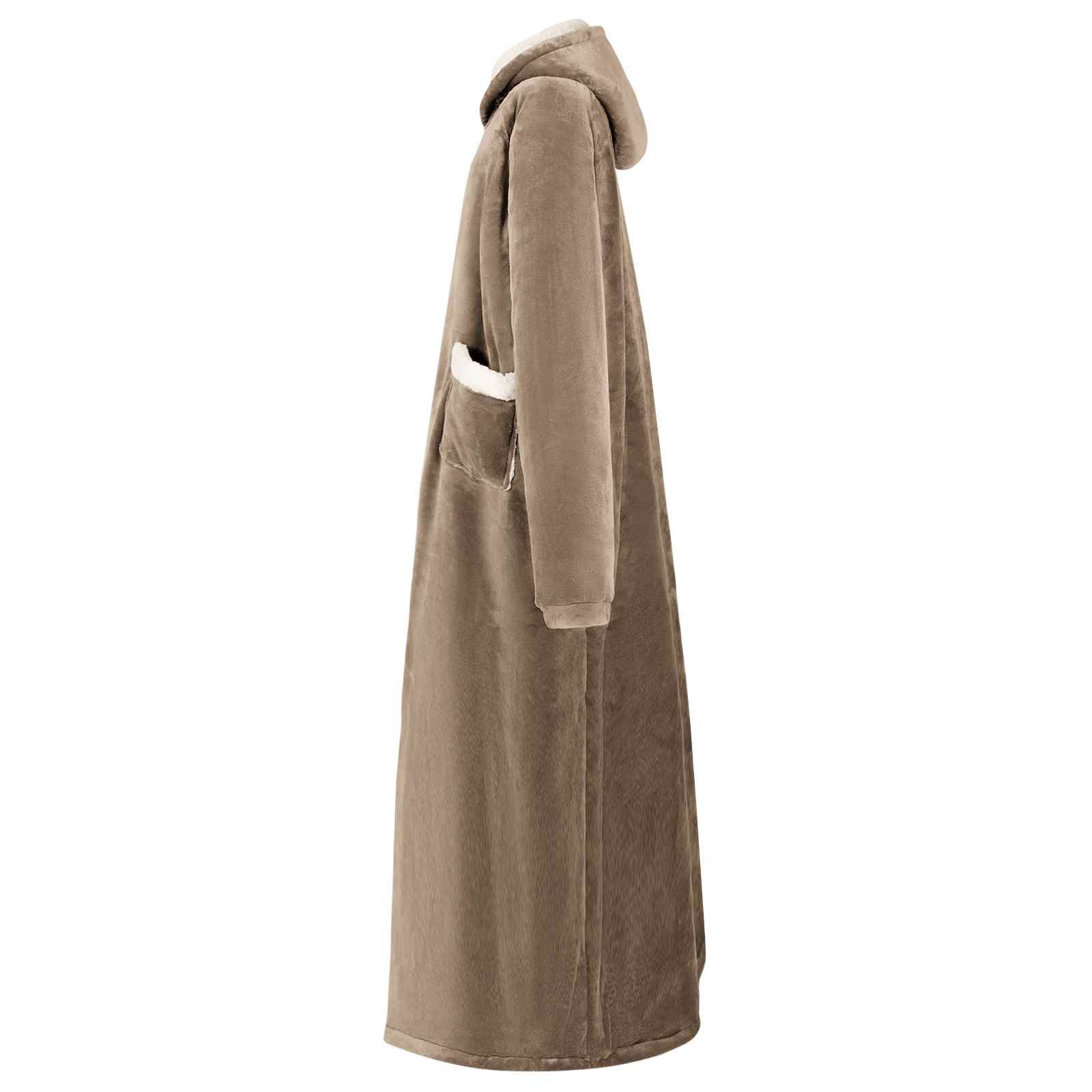 Sweatshirt manta camelo l fleece e flanela