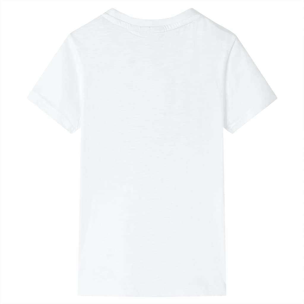 T-shirt infantil cor cru 116