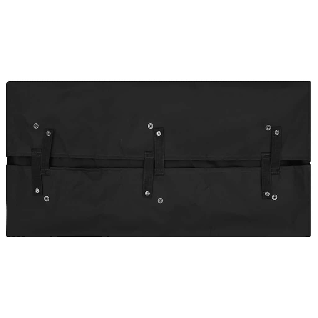 Revestimento carrinho de jardim 81x41x40 cm tecido preto