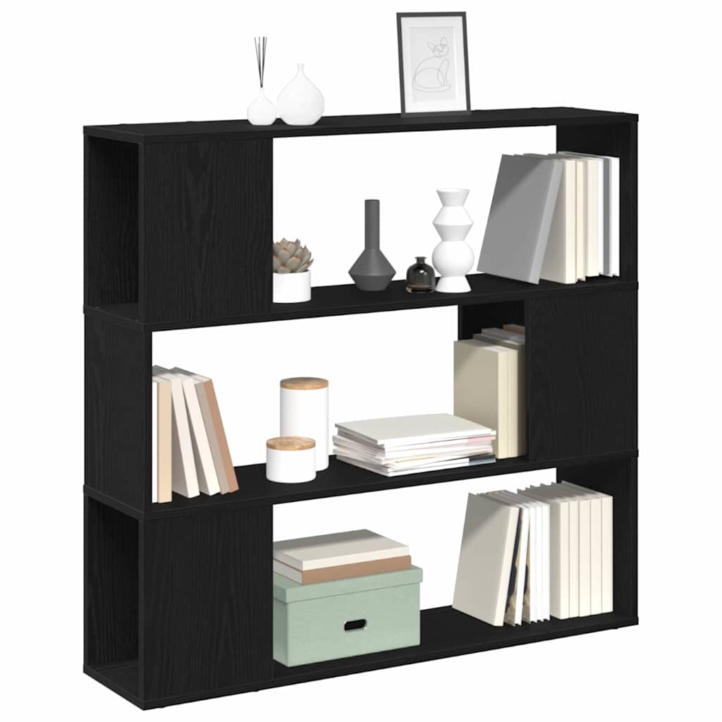 Conjunto de móvel de TV 100 x 24 x 94 cm carvalho preto