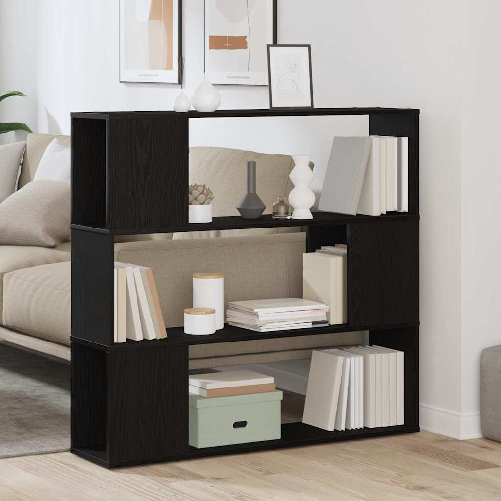 Conjunto de móvel de TV 100 x 24 x 94 cm carvalho preto