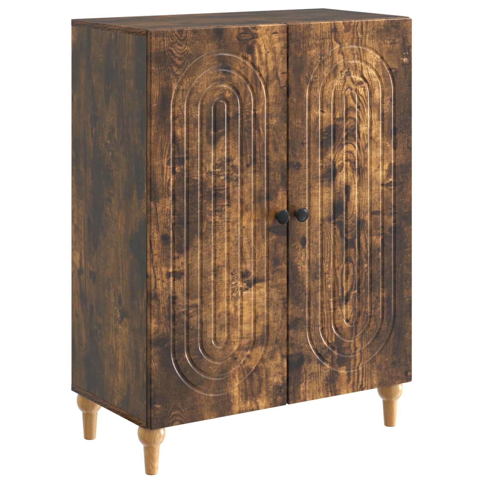 Buffet carvalho fumado 66 x 34,5 x 90 cm derivados de madeira